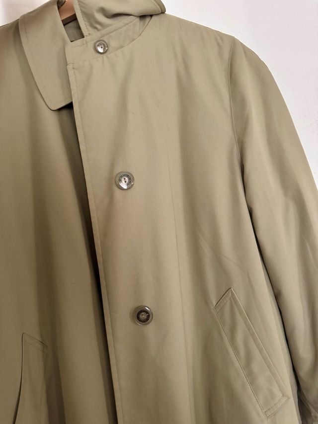 Trench foderato beige
