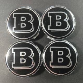 TAPABUJES MERCEDES BRABUS 75mm - EMBLEMAS BRABUS