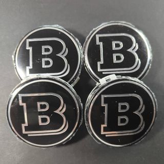 TAPABUJES MERCEDES BRABUS 75mm - EMBLEMAS BRABUS