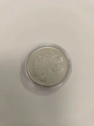 Moneda 2 Birr Etiopía 1982 FIFA World Cup