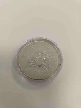 Moneda 2 Birr Etiopía 1982 FIFA World Cup