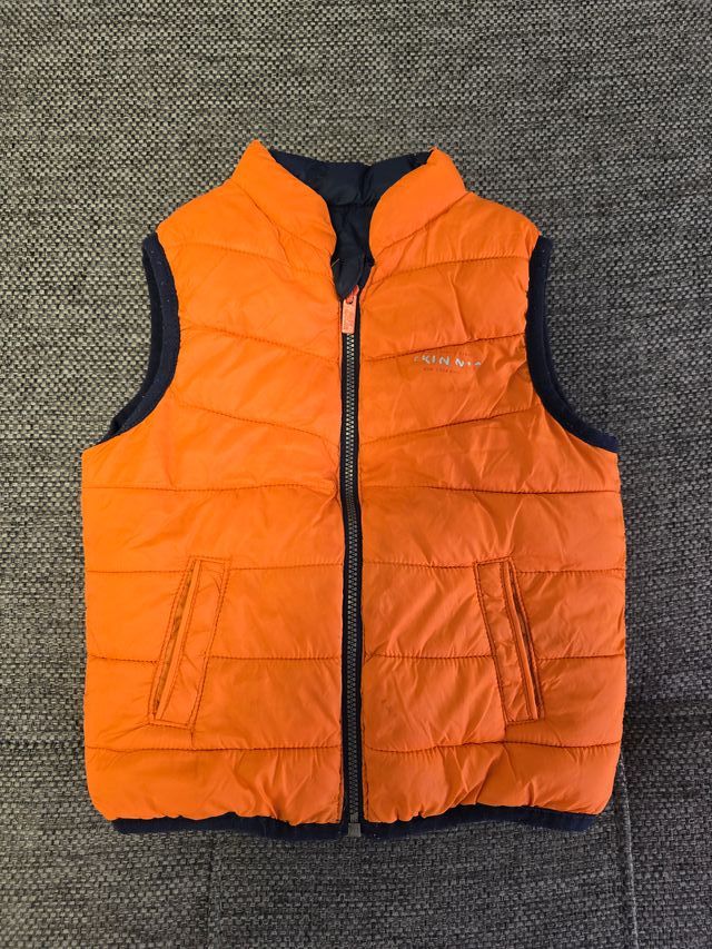 Chaleco niño 9-12 meses (80) azul naranja