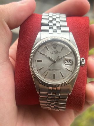 Rolex Datejust 6605 Acero y Oro Blanco 1959