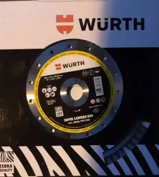 Disco Corte Würth Super Cantero Evo 230mm
