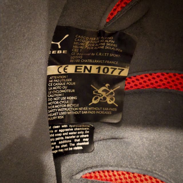 Casco Esquí Cebé Talla M