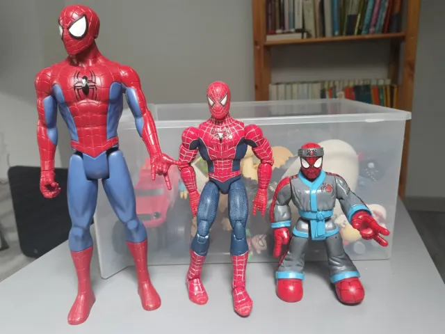 Conjunto di figurine di Spiderman