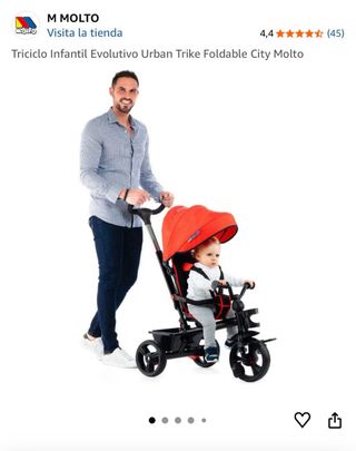 Triciclo Molto Plegable Basic (bicicleta)