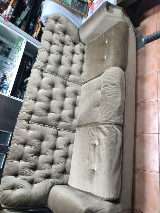 Sofá modular 3+1 plazas tela beige