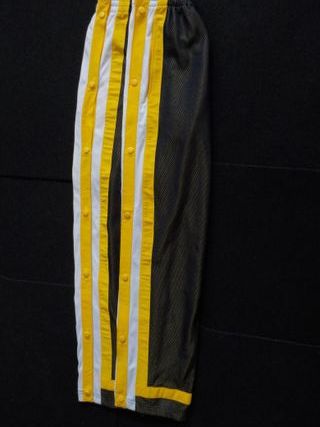 Pantalón chándal Adidas vintage gris y amarillo