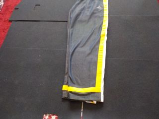 Pantalón chándal Adidas vintage gris y amarillo