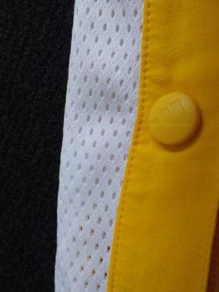 Pantalón chándal Adidas vintage gris y amarillo