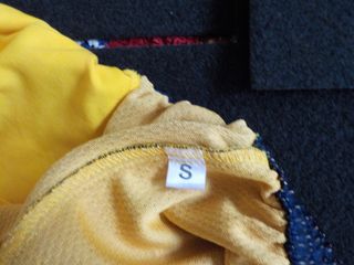 Pantalón chándal Adidas vintage gris y amarillo