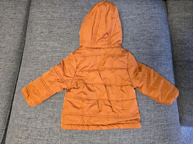 Chaqueta invierno naranja 74 / 6-12 meses