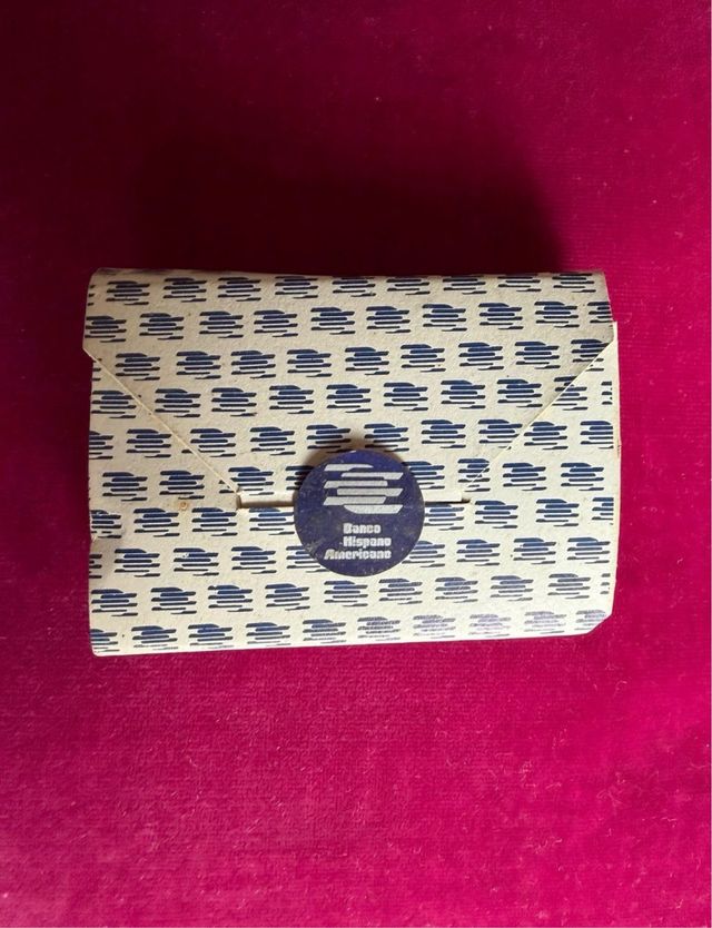 Gemelos Banco Hispano Americano Dorados