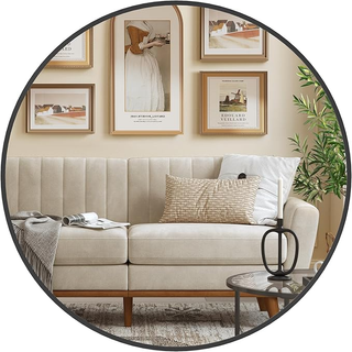 Specchio da Parete Rotondo, 61 cm, Specchio da Bag