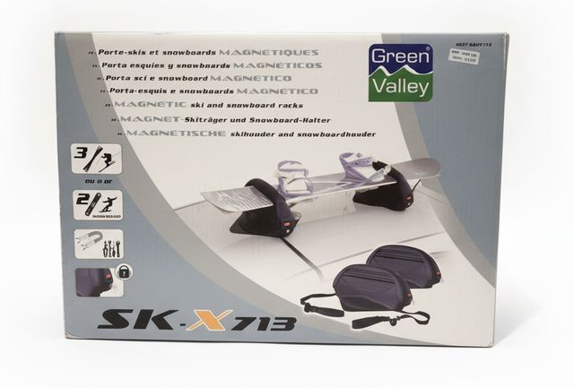 Portaesquís magnético Green Valley SK-X713