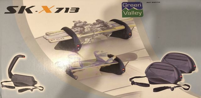 Portaesquís magnético Green Valley SK-X713