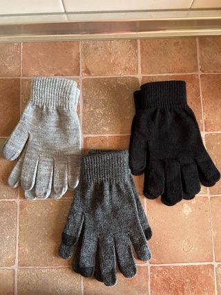 3 Pares Guantes Invierno