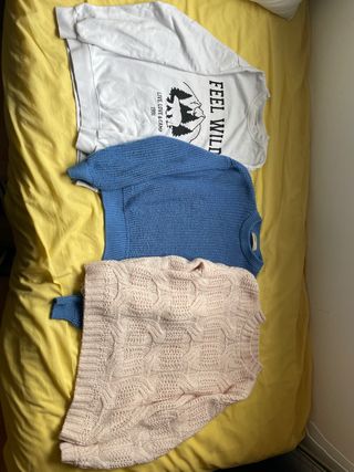 Pack 3 jerseys punto sudadera