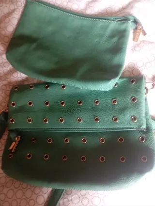 Bolso bandolera Noco verde