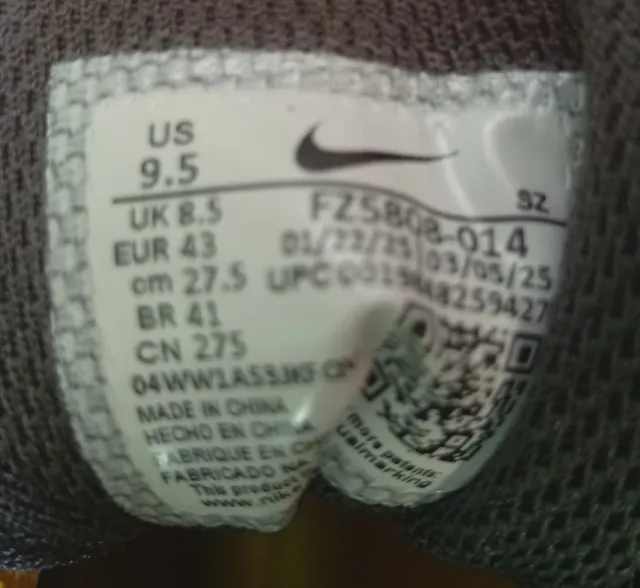 Nike Air Max 1 ESS Batman 2.0 Gris Amarillo