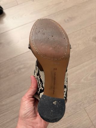 Sandalias French Connection Tacón Serpiente