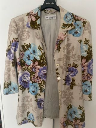 Blazer Dolce & Gabbana floreale