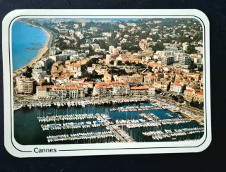 Postal antigua Cannes original