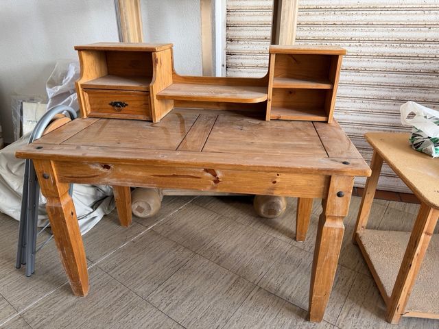 Escritorio mesa de madera