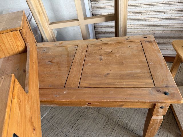 Escritorio mesa de madera