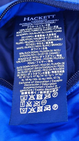 Chaleco Aston Martin HKT Sport Azul Talla M