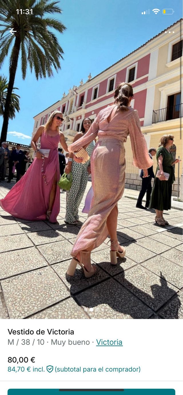 Vestido Victoria invitada M/38/10