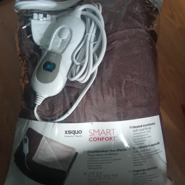 Manta Eléctrica Smart Confort Reversible Bicolor