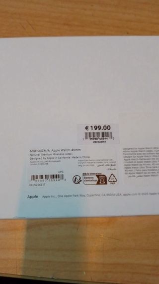 Pulsera Apple Watch Milanesa Blanca