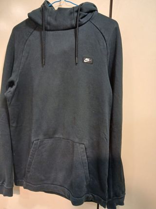 Sudadera Nike Azul Gris