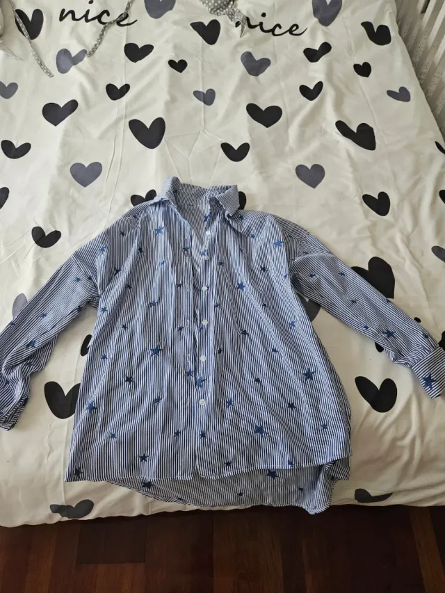 Camisa de rayas y estrellas Talla L