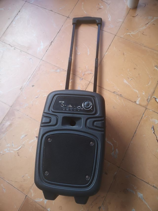 Altavoz Trolley HY-06 Bluetooth Radio USB