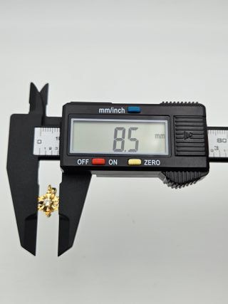 Pendientes Oro 18K Flor 3gr 1.5cm