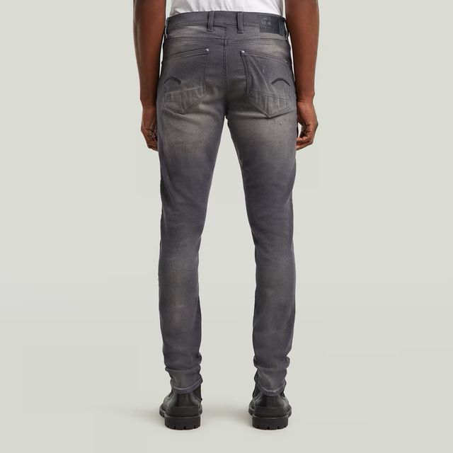 Calças Vaqueras G-Star RAW Revend Skinny cinza azulado