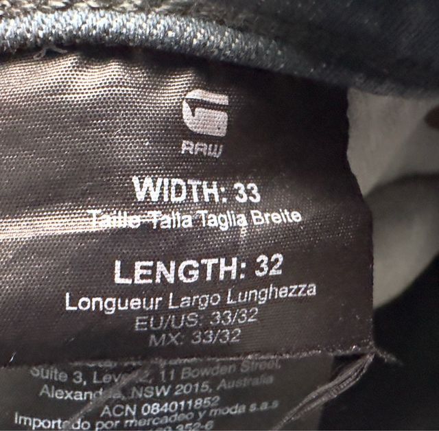 Calças Vaqueras G-Star RAW Revend Skinny cinza azulado