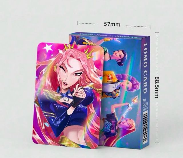 Cartas K-pop Demon Hunters Holográficas