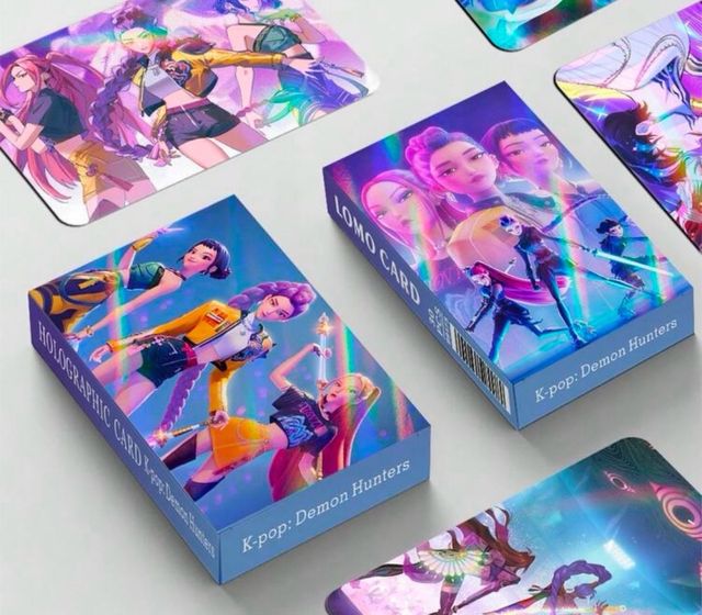 Cartas K-pop Demon Hunters Holográficas
