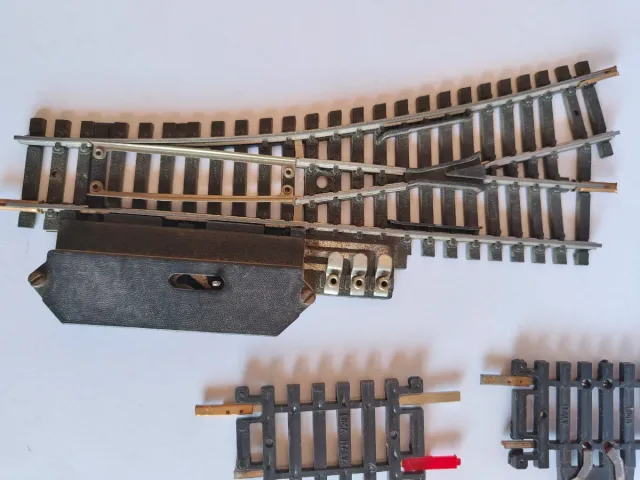 Vías Tren Maqueta Lima HO