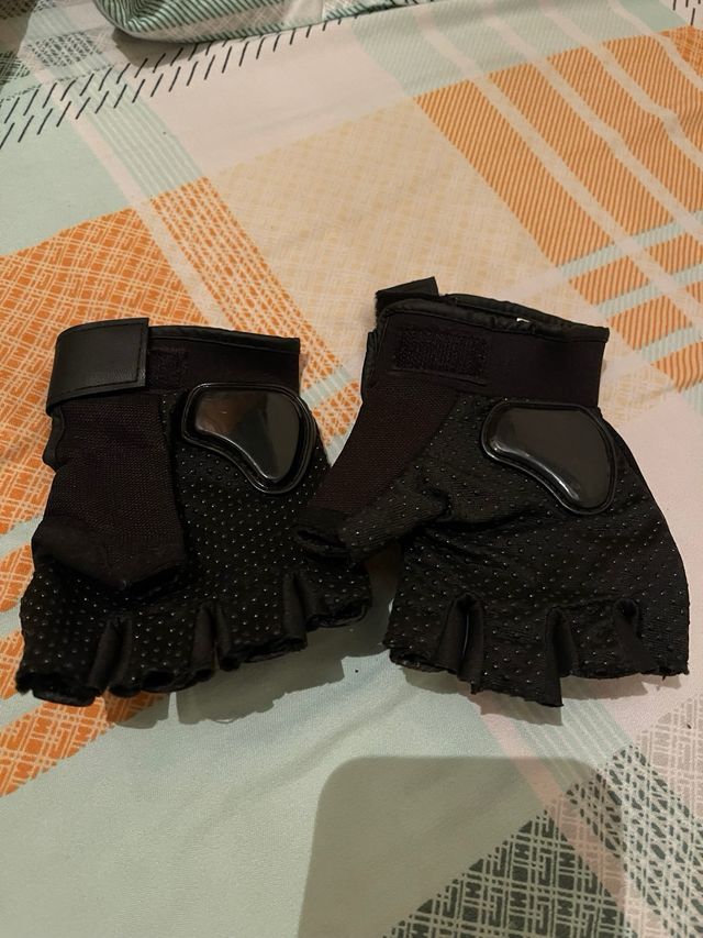 Guantes Moto TDGO Negros y Rojos