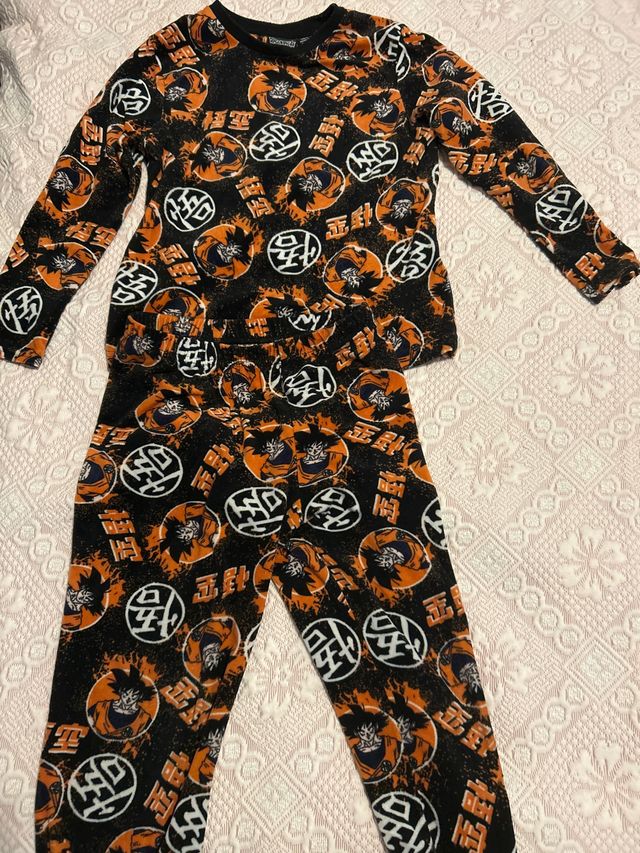 Pijama Dragon Ball Z     7 a 8 años