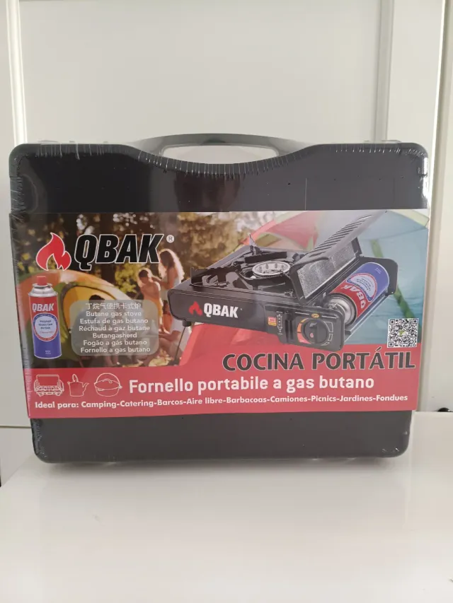 Cocina Camping Gas Portátil QBAK Precintada