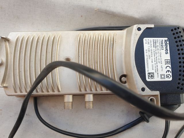 Televes CoaxData Transmisor Receptor 1Gbps HDTV