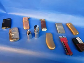 Lote de 10 mecheros vintage