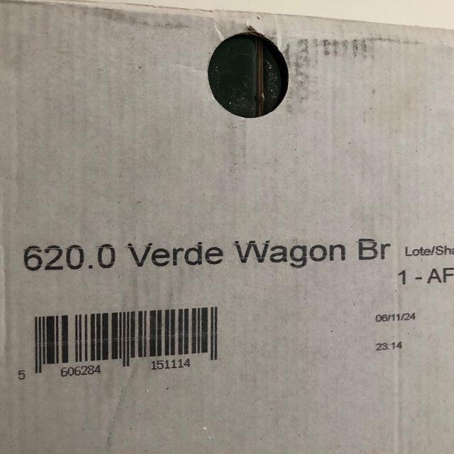 Azulejo blanco (4 m2) y verde (2 m2) 10x20 cm