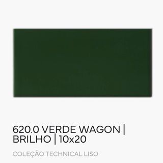 Azulejo blanco (4 m2) y verde (2 m2) 10x20 cm